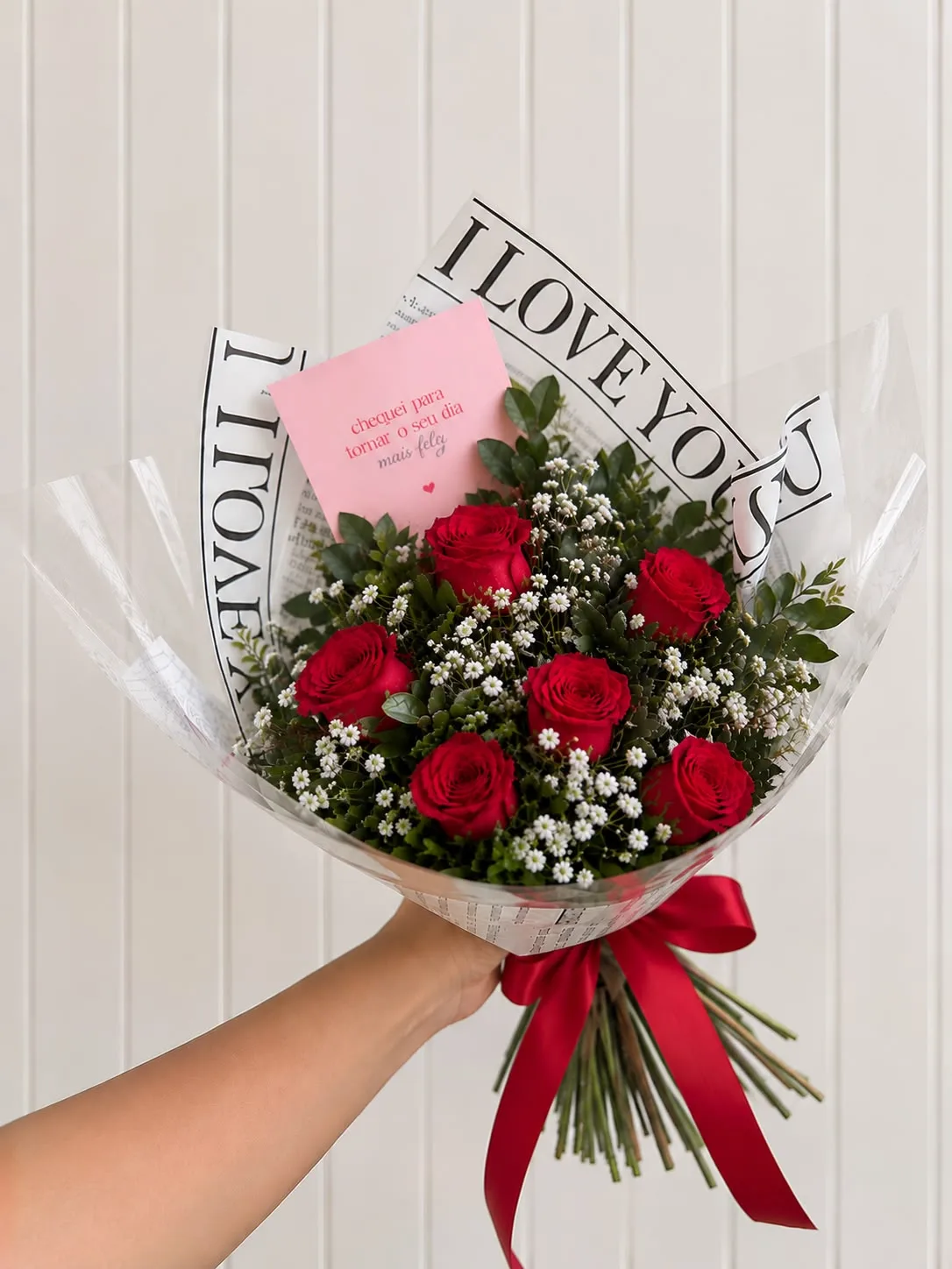 Baby de Rosas Vermelhas