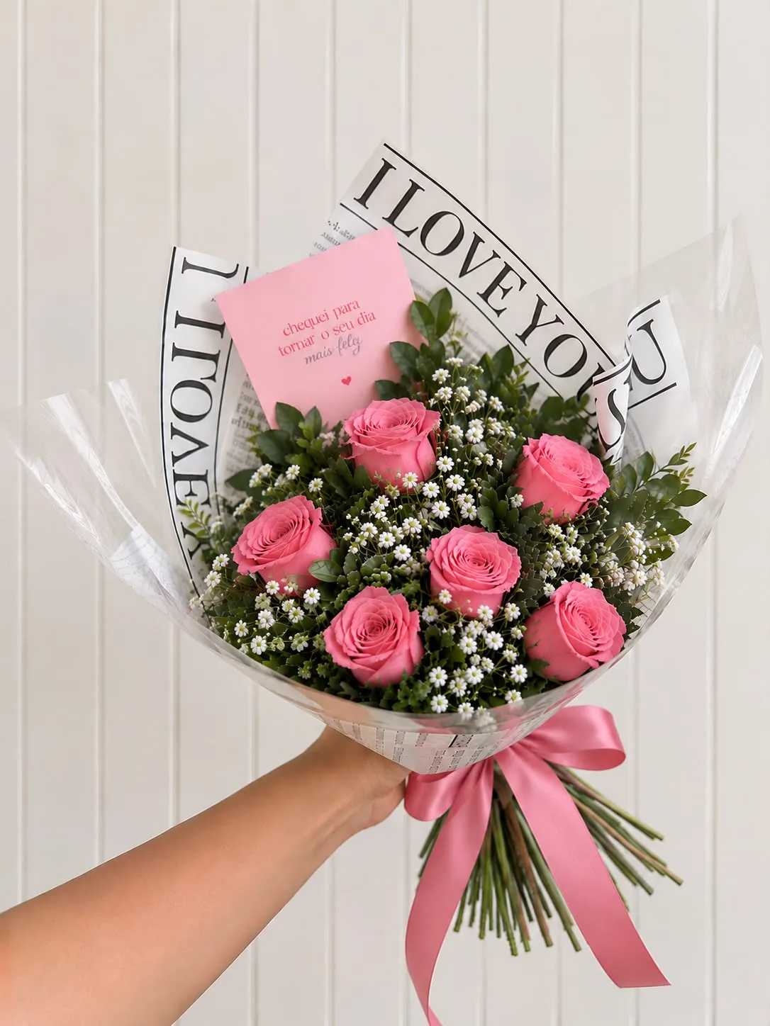 Baby de Rosas Cor de Rosa
