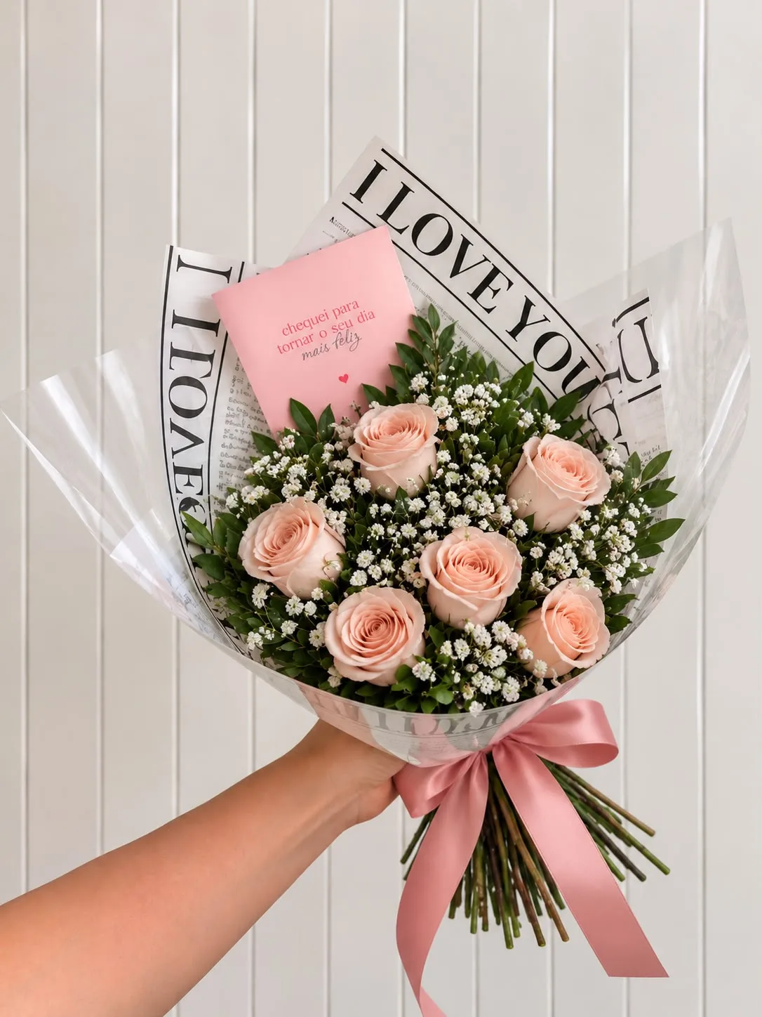 Baby de Rosas Chá ou Champagne