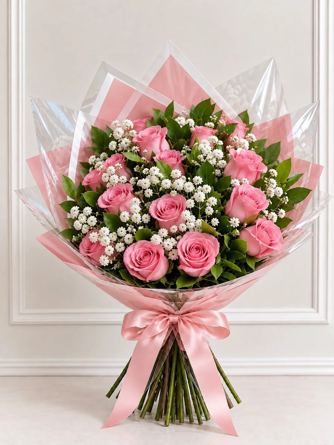 15 Rosas Cor de Rosa